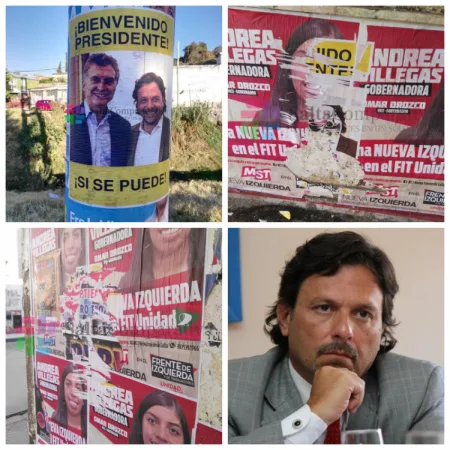 Sáenz mandó a sacar los carteles junto a Macri y denunció campaña sucia