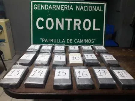 Secuestran más de 20 kilos de cocaína en J.V. González