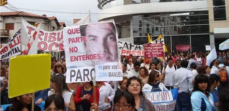 Foto extraída del facebook de Docentes Unidos de Salta