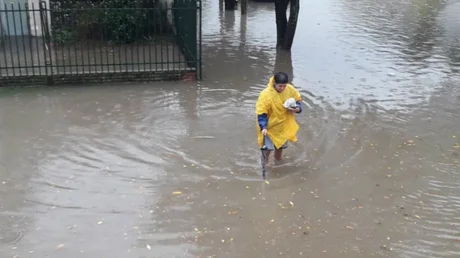 Dos muertos y zonas inundas en Chaco y Corrientes tras un temporal