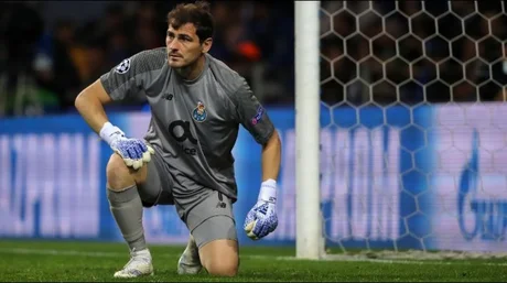 Iker Casillas sufrió un infarto en pleno entrenamiento del Porto