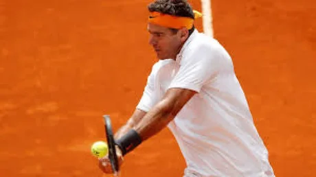 Delpo ganó dos partidos en un día y avanza en Roma