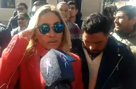 Patricia Argañaraz se presentó en la ADP, le negaron el ingreso y prometió volver