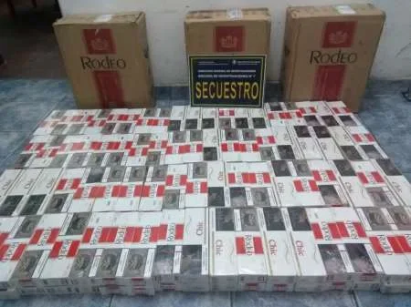 Secuestran casi 600 atados de cigarrillos truchos en General Güemes