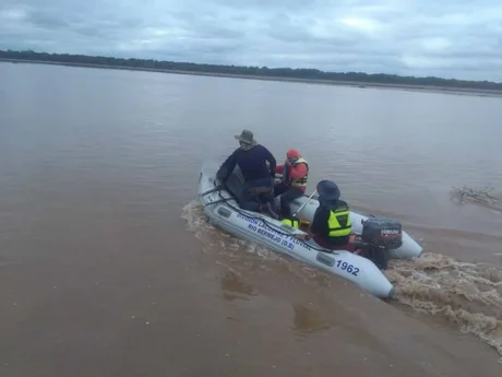 Rescatan el cadáver de un hombre en el rio Pilcomayo