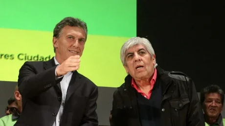 Macri responsabilizó a los Moyano por el desempleo: los acusó de "patoteros"