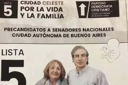 Impugnan a un partido político porque su boleta lleva la imagen de un feto