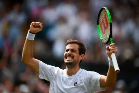 Pella dio otro batacazo en Wimbledon