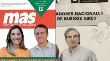 Se podrán unas pañuelos verdes y celestes en las boletas electorales