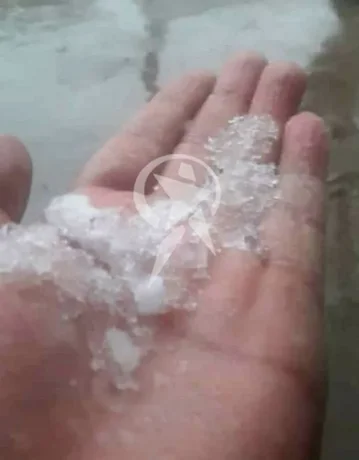 De no creer: nevó en Tartagal