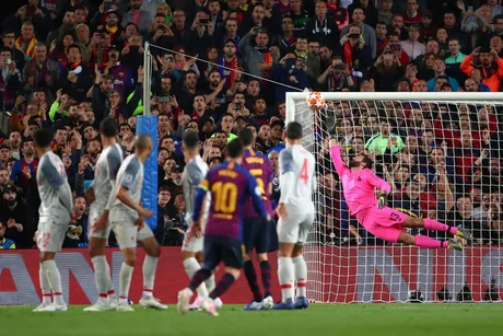 Messi fue nominado por la UEFA al mejor gol de la temporada