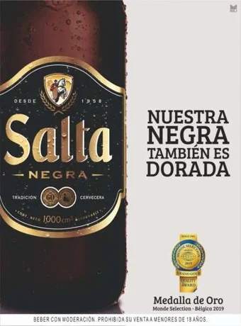 Cerveza Salta obtuvo Medallas de Oro y Plata a la calidad en un certamen de nivel mundial