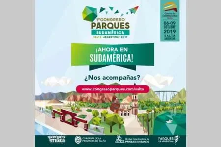 Se realizará en Salta el Primer Congreso Sudamericano de Parques Urbanos