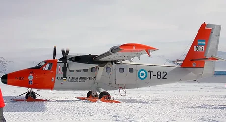 Un avión de la Fuerza Aérea Argentina tuvo problemas para aterrizar