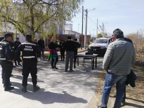 Realizaron la inspección ocular al lugar donde encontraron los cadáveres de Lujan y Yanina