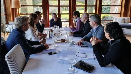 Tras la reunión que tuvo con el presidente, Hernán Lacunza descartó hacer anuncios para hoy