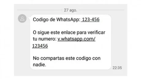 No caigas en esta estafa de WhatsApp