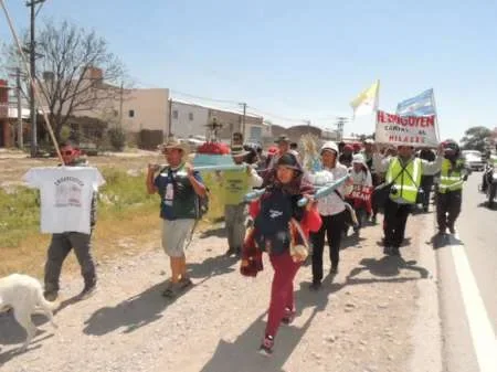 Milagro: peregrinos del norte quedaron varados en Salta