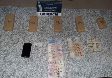 Detienen a un narcotraficante con más de 10 mil dosis de marihuana