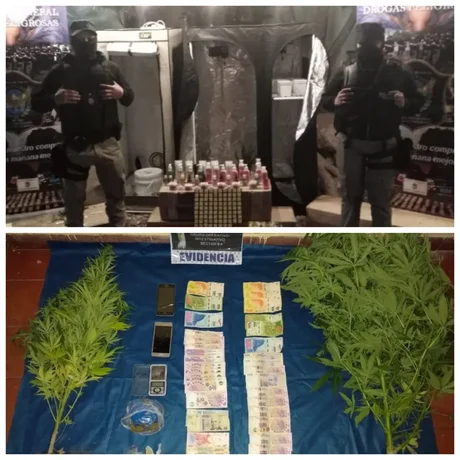 Un negocio en pleno centro de Salta era utilizado para vender marihuana y cocaína