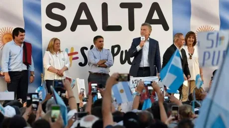 Macri, pasó por Salta con su campaña del #SiSePuede