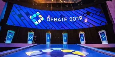 Finalizó el primer debate presidencial con algunas declaraciones cruzadas