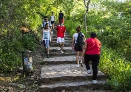 Se suspendió la tradicional trepada al cerro San Bernardo por cuestiones climáticas