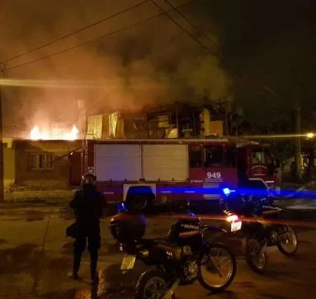 Una mujer casi pierde su casa a raíz de un incendio