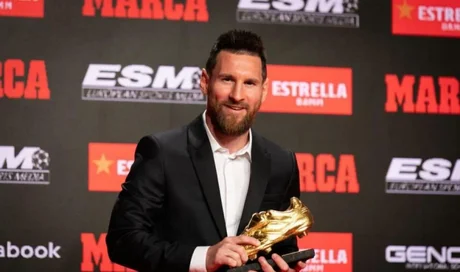 Lionel Messi suma su sexto Botín de Oro