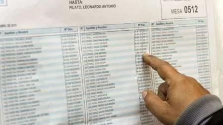 Mas de 33 millones de personas están habilitadas para votar.