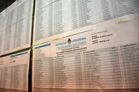 Ya votó el 63% del Padrón Nacional