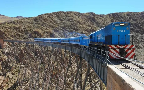 Por un problema eléctrico el Tren a las Nubes vio interrumpido su viaje