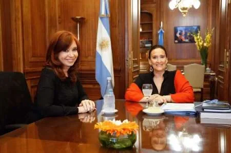 Gabriela Michetti y Cristina Fernández se reunieron para tratar temas de la transición