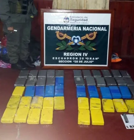 Secuestran 52 kilos de cocaína en Orán