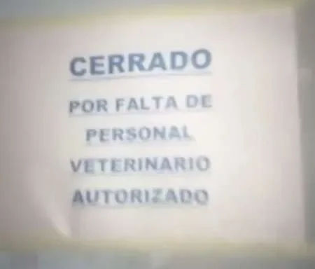 Cerraron el hospital veterinario por falta de personal