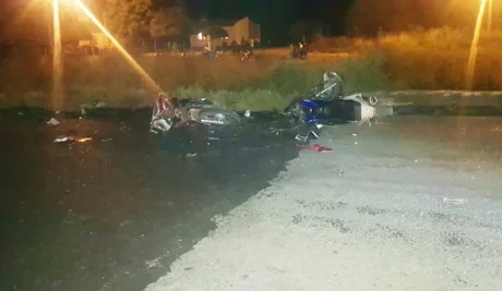 Un muerto tras el choque de dos motocicletas