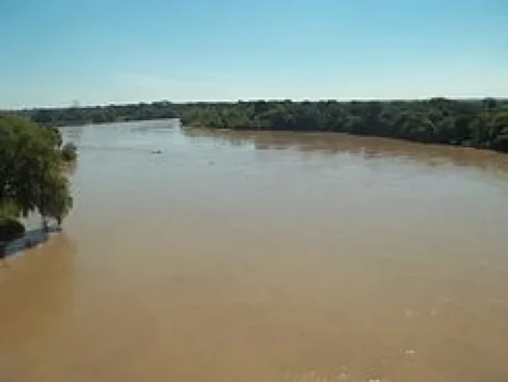 Desbordó el río Bermejo