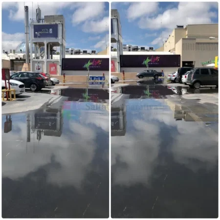 El Shopping no soporta ni una lluvia