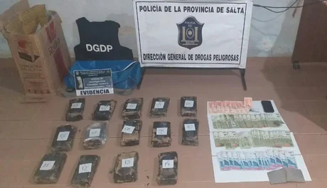 Detienen a un hombre con más de 52 mil dosis de marihuana