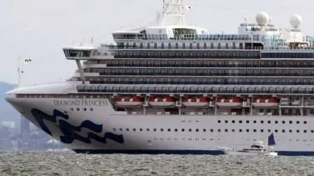 Argentino contrajo coronavirus en un crucero japones