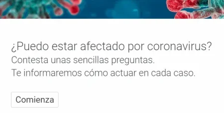 A través de un cuestionario web la Provincia ayuda a realizarte un autotest de coronavirus