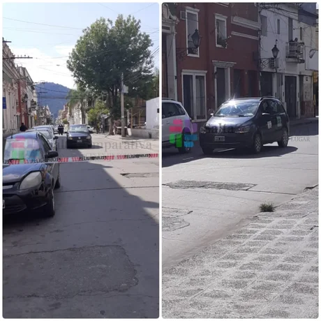 Encontraron muerto a un hombre dentro de un remis en pleno centro de Salta