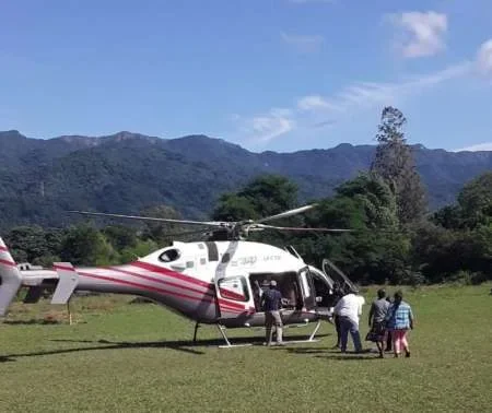 Vía aérea asistieron a municipios de Orán y Salvador Mazza