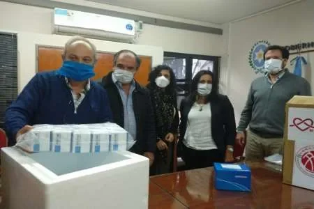 Salta recibió la donación de dos mil reactivos para estudios de coronavirus