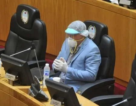 Legisladores tucumanos sesionaron usando mascaras donadas a personal sanitario