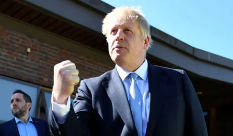 Dieron de alta a Boris Johnson