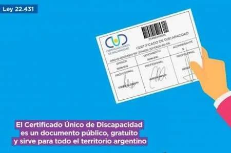 El Certificado Único de Discapacidad tendrá vigencia hasta 90 días después de su vencimiento