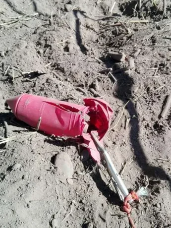 Susto en Orán: vecino encontró una bomba en su finca y la policía la hizo estallar