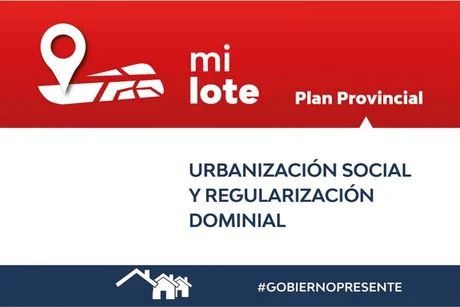 El 1 de agosto comienza la inscripción virtual para el programa "Mi Lote"