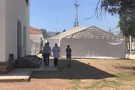 El Hospital San Bernardo cuenta con 60 nuevas camas con oxígeno para pacientes con coronavirus